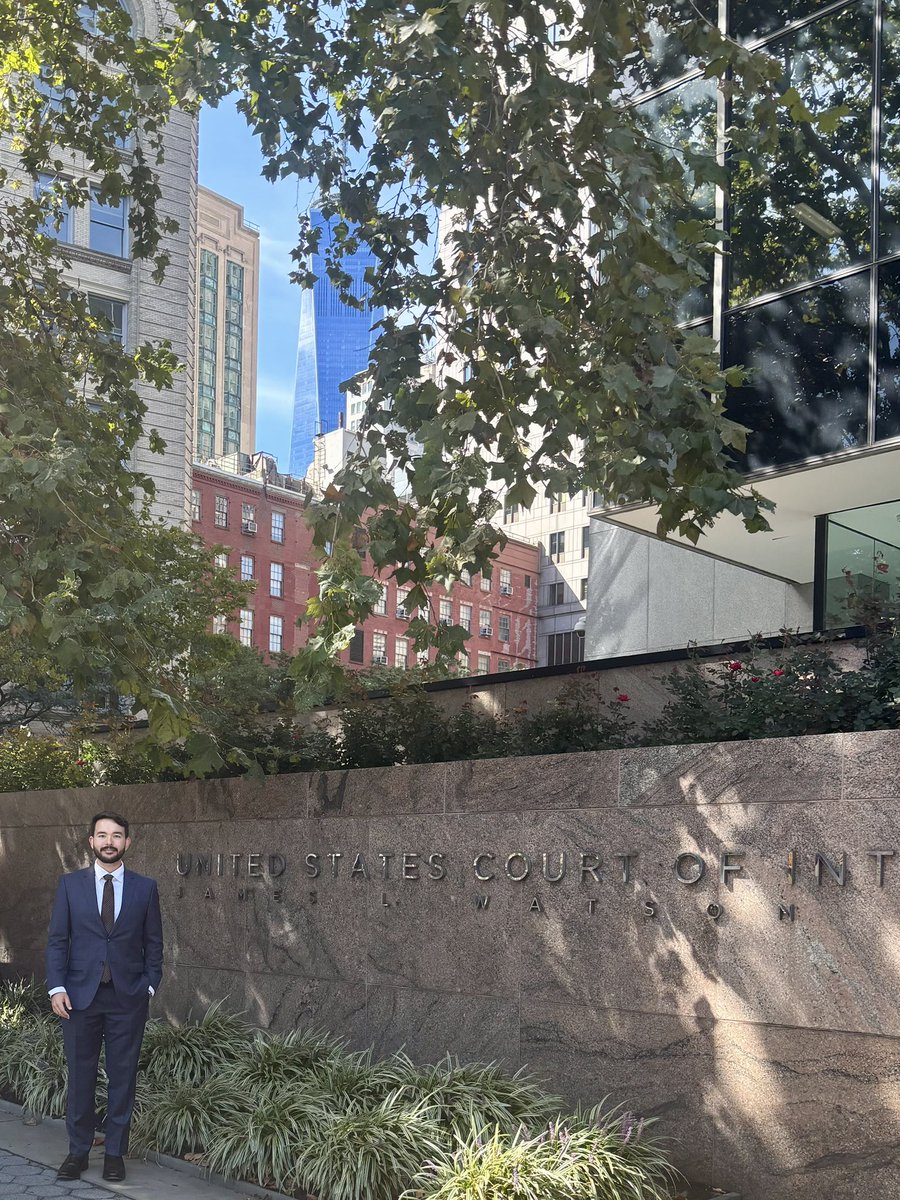 Quite an exciting experience arguing before the U.S. Court of International Trade this week.  Grateful for the opportunity and the team effort that made it possible! <a href="/pillsburylaw/">PillsburyLaw</a> 

#InternationalTrade #CIT #TradeLaw