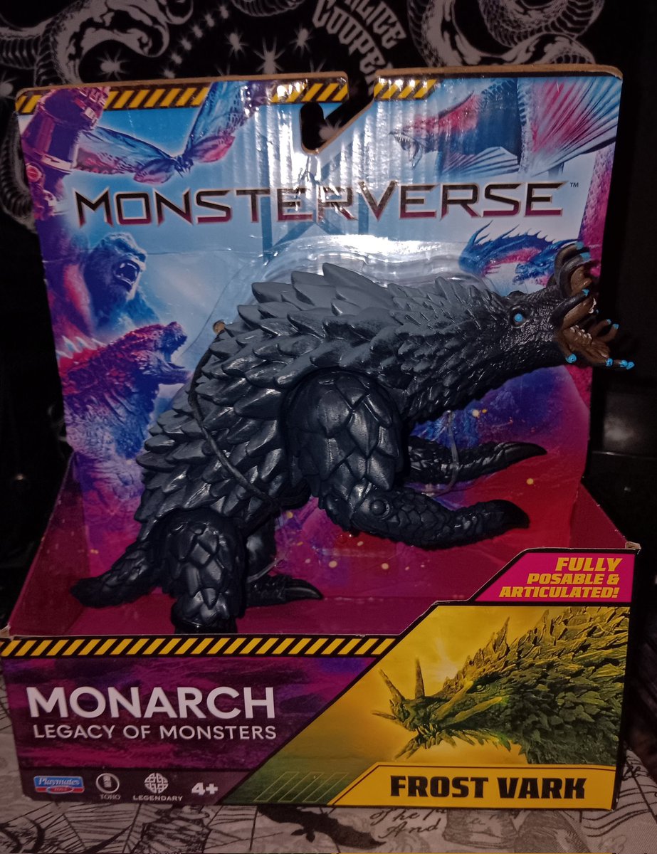 GojiRokk's tweet photo. Acquired ✔️  #frostvark #monarchlegacyofmonsters https://t.co/RETrWzL5uV