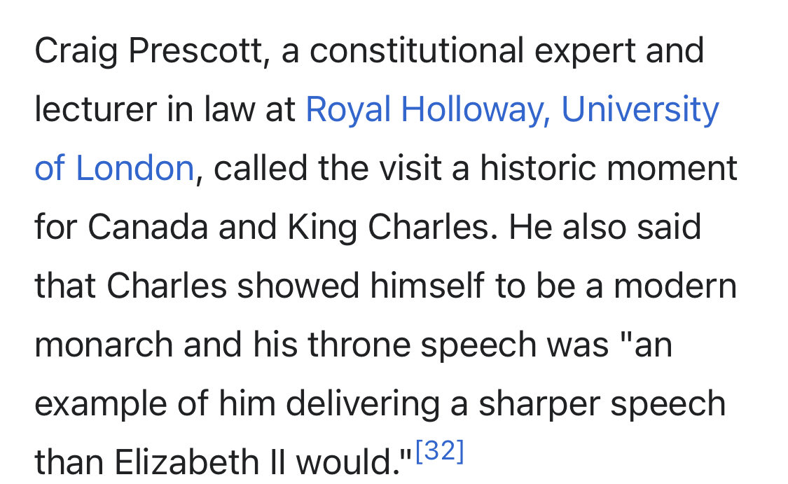 Many historians have already discussed the King's role in reshaping the monarchy and the changes he has brought to it. It is not something that is only being discussed today as some narcissistic Wales fans think.