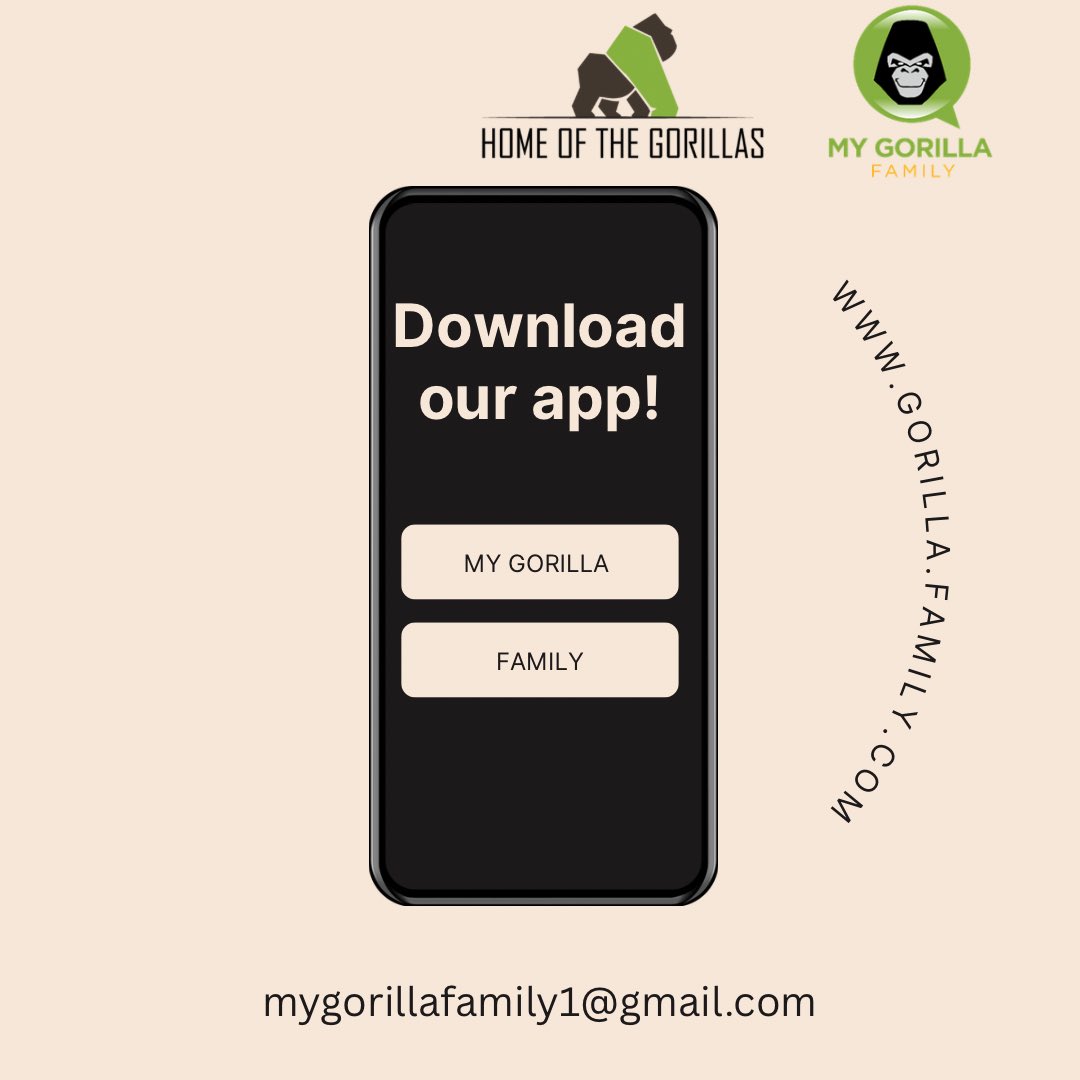 Experience the magic of Uganda’s mountain gorillas in the palm of your hand! 

Download the Gorilla Family App to explore gorilla families, book activities, and support conservation. 🦍💚 #VisitUganda