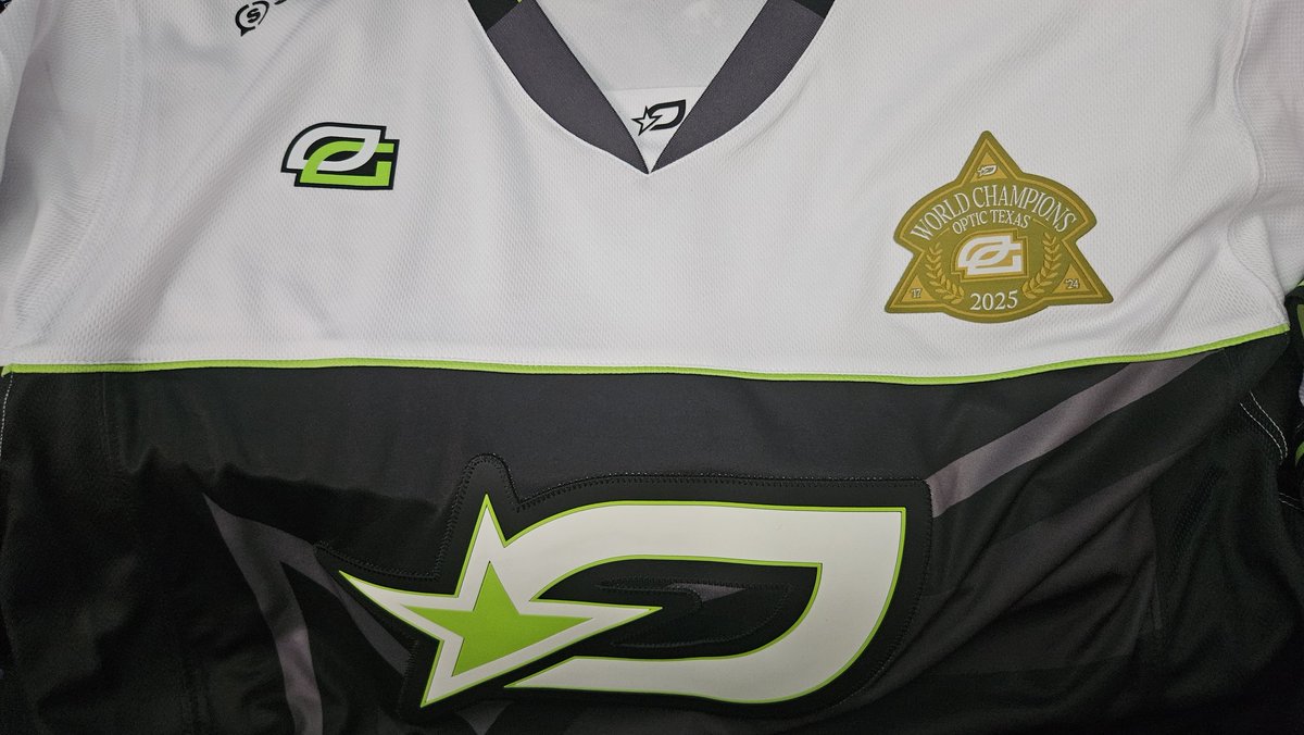 JinniuLong's tweet image. It finally came, my lovely Optic Texas Champs 2025 jersey!~ #BrickByBrick #OpticGaming #OpticTexas