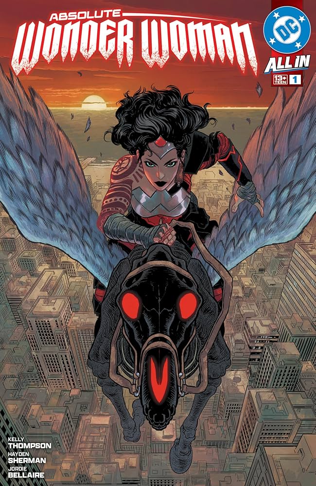 WizardOfWaffles's tweet photo. #AbsoluteWonderWoman by @79SemiFinalist &amp; @Cleanlined  has me in such a mythology choke hold that I'm reading this now too #dccomics https://t.co/r6erIfT5yf