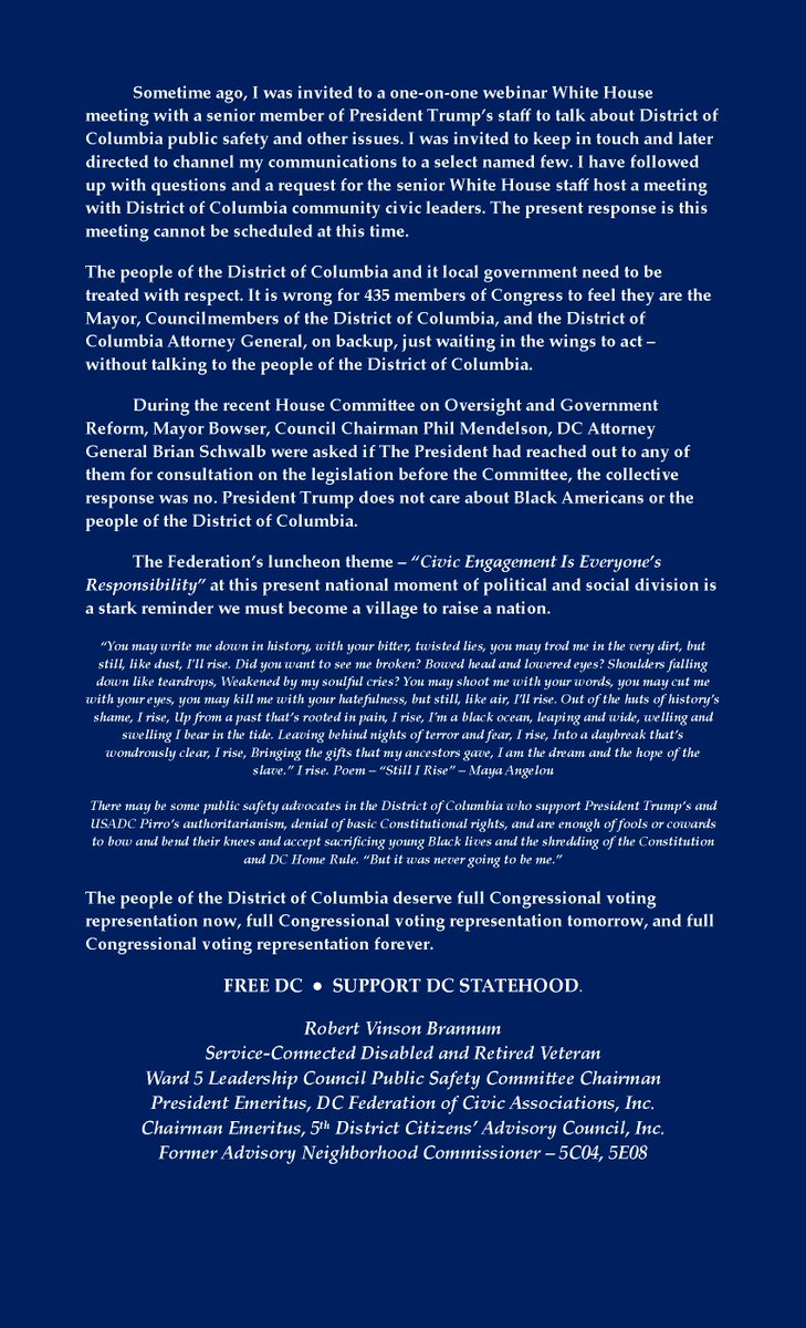 Anc5E08's tweet image. .@washingtonpost @WashTimes @dcexaminer @51stnews @wcp @DCNewsNow @FeverPotomac @freedcproject_ @thehill @politico @dcnaacp @nbcwashington @SegravesNBC4 @jennygathright @phscoop @AlexKomaDC @cuneytdil @mitchryals @paulcwagner @KatieLusso @7NewsDC