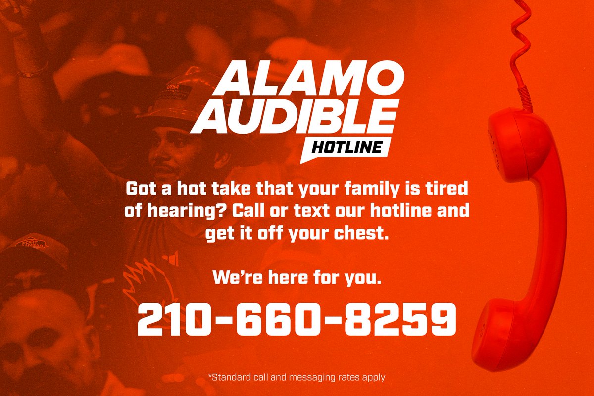 Embarrassing loss for UTSA as the program continues to take major steps backwards. Shoot us a text or voicemail at 210-660-8259 to share your thoughts