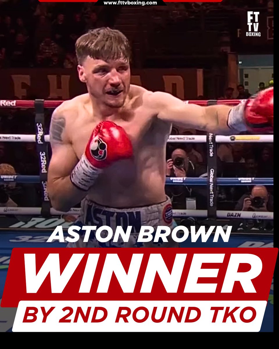 Aston Brown makes a statement comeback with a 2nd-round knockout over Paul Kean! 💥 

#CollinsVsLorente #BoxingEvent #GlasgowBoxing #QueensberryPromotions #FightNight #BoxingUK