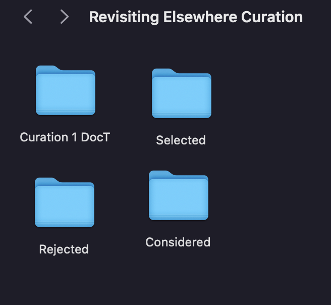 Saturdays are for curating art 🤓