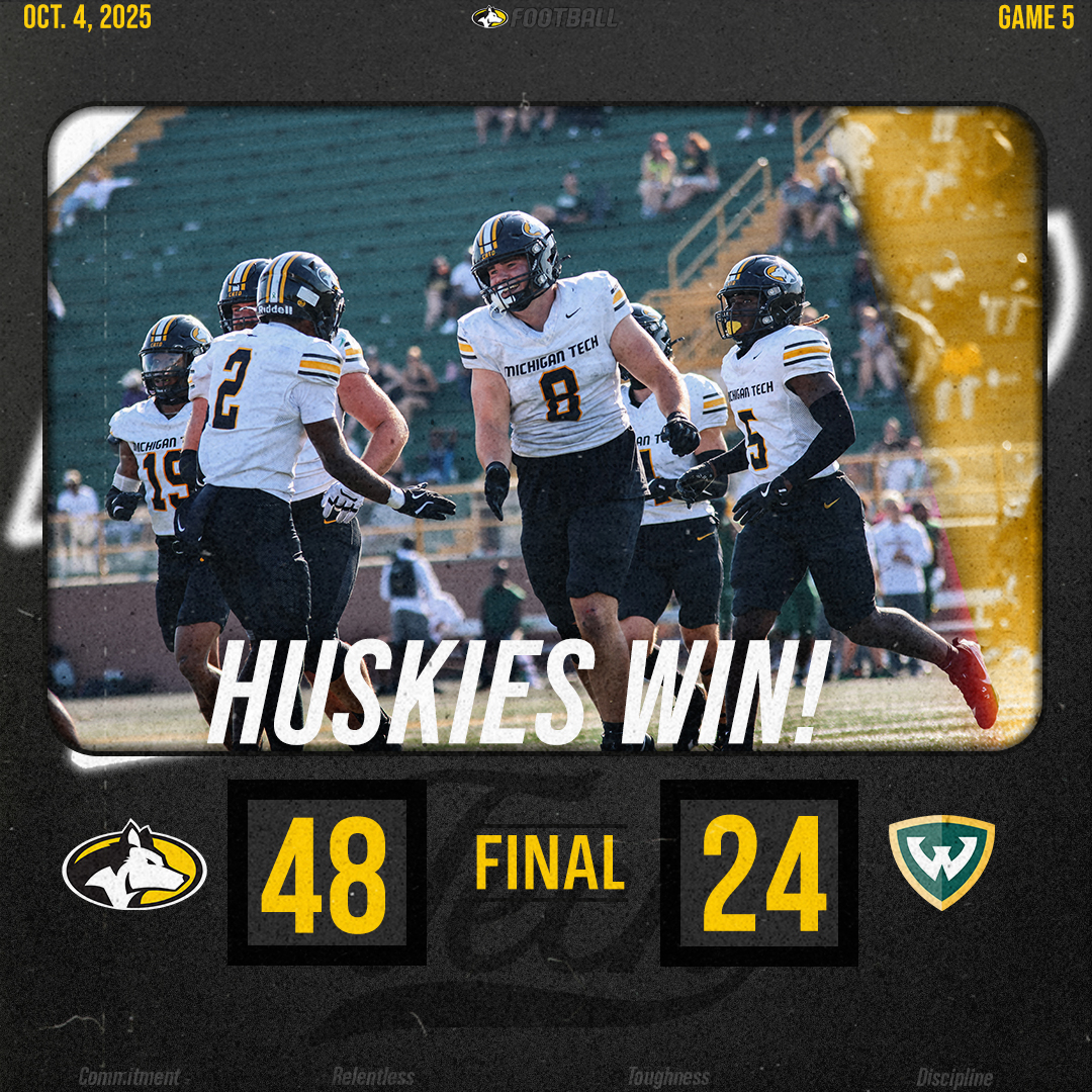 HUSKIES WIN! We're 1-0 to start GLIAC play!

#CRTD | #FollowTheHuskies