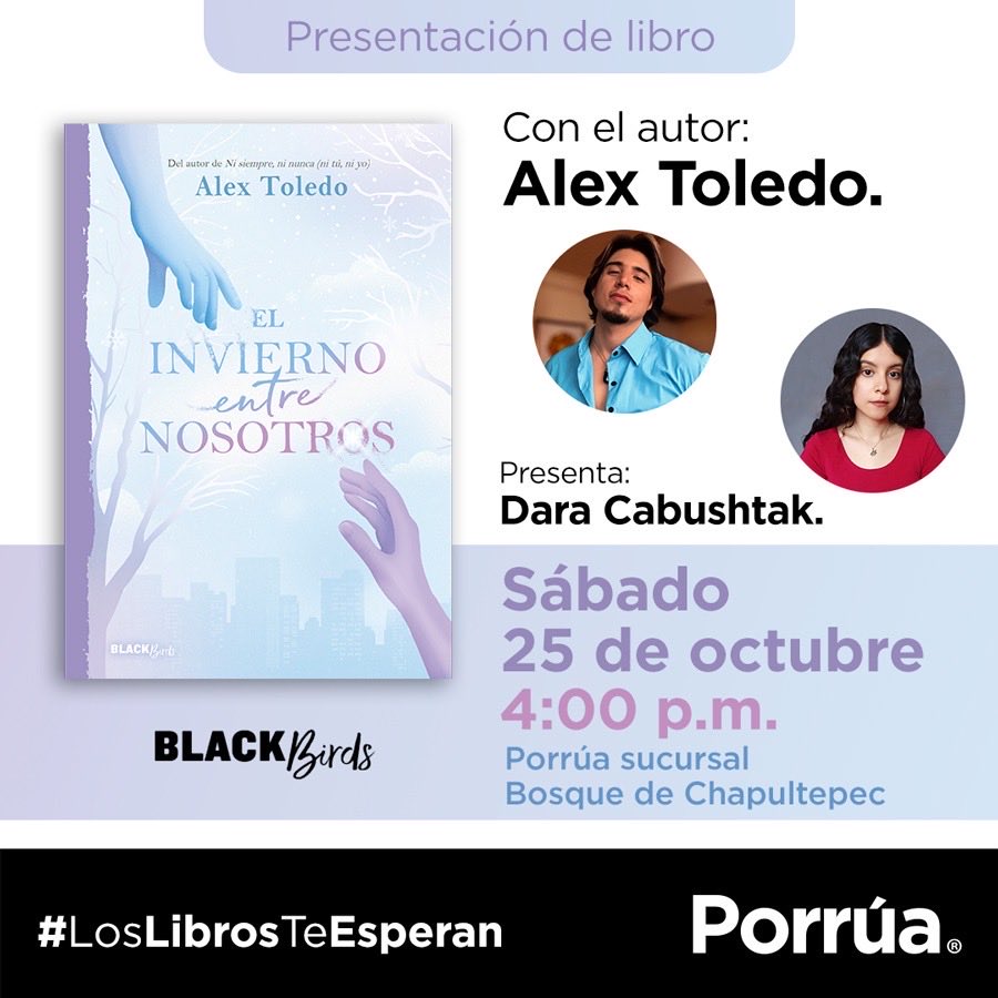Esto va a suceder en CDMX el 25 de octubre. Y además en una de mis librerías favoritas. Me va a encantar verlos y darnos calorcito en medio del invierno. ✨✨✨