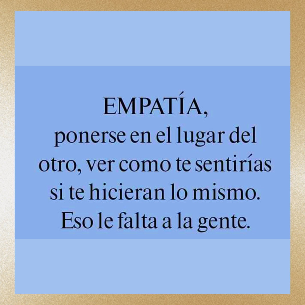 JorgeLuisRR1963's tweet photo. EMPATÍA, https://t.co/uVnJnl4q9I