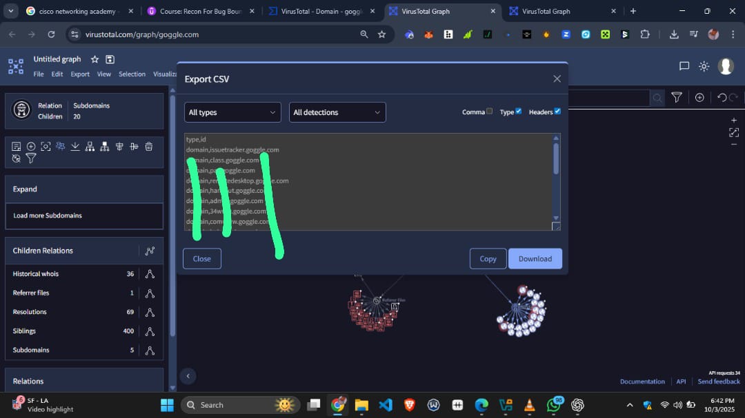 coder_z_'s tweet image. Day 45/180 🔐 Continuing recon: used VirusTotal, Censys, and ProjectDiscovery/Chaos to find subdomains and map assets. Passive OSINT = safer surface mapping. Always test with permission. #Recon #BugBounty #Cybersecurity