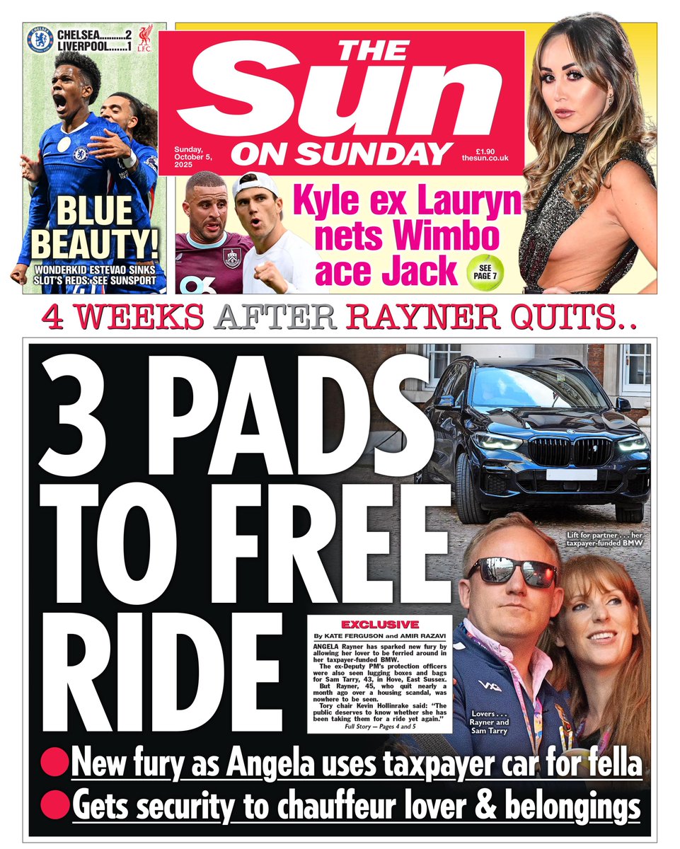 Tomorrow's front page: 3 pads to free ride

thesun.co.uk/news/36914109/…