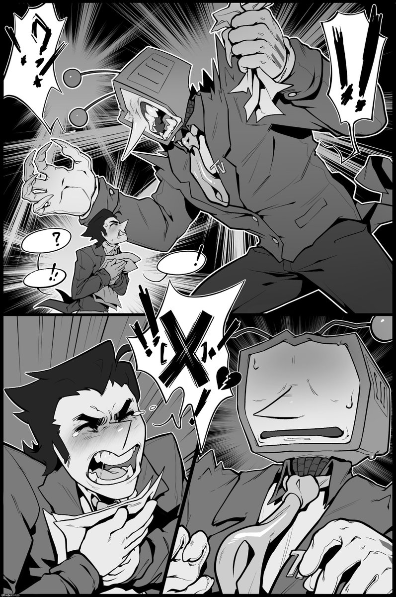 A fight..(4th)
#deltarunefanart #tennaDeltarune #tenna #mranttenna #mrtenna #spamtongspamton #Deltarune #spamton #spamtennatober