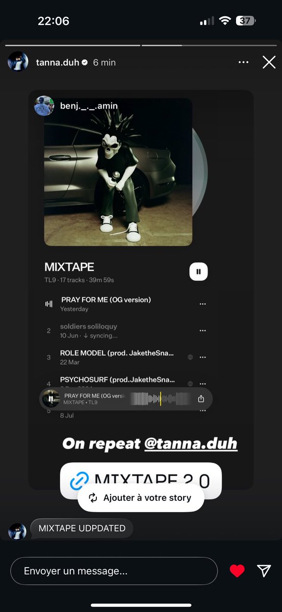 9Zynas's tweet photo. @TannaLeone blessing us with mixtape update https://t.co/etdl5jqt7f