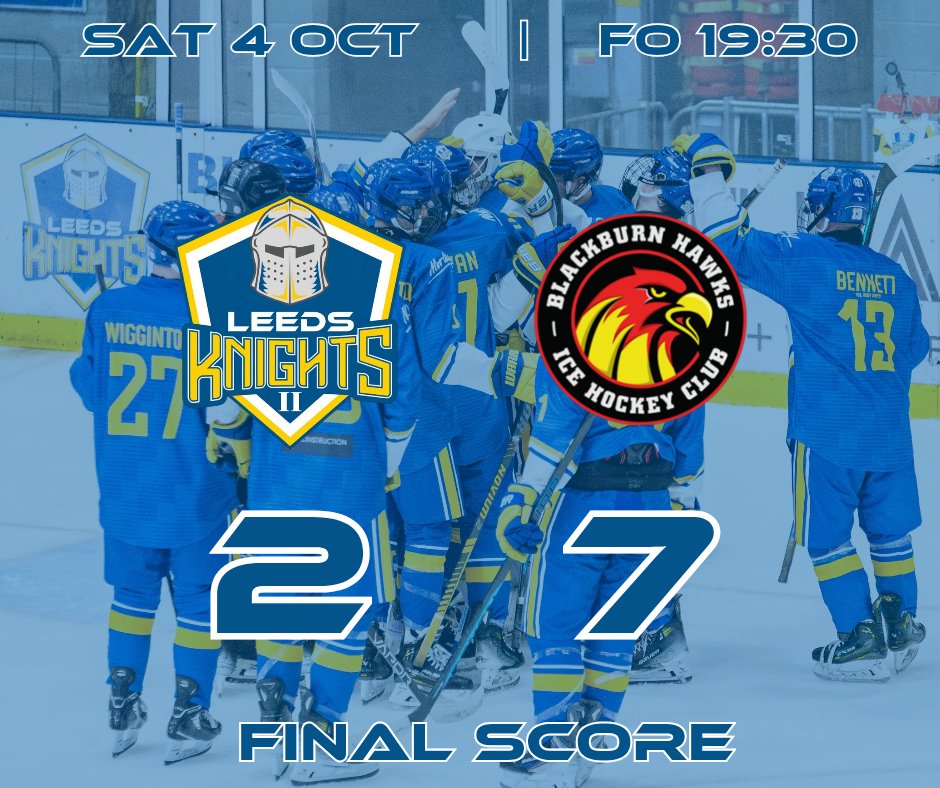 Final score here at the Castle! 
The lads fought hard to the end
#WeAreKnights