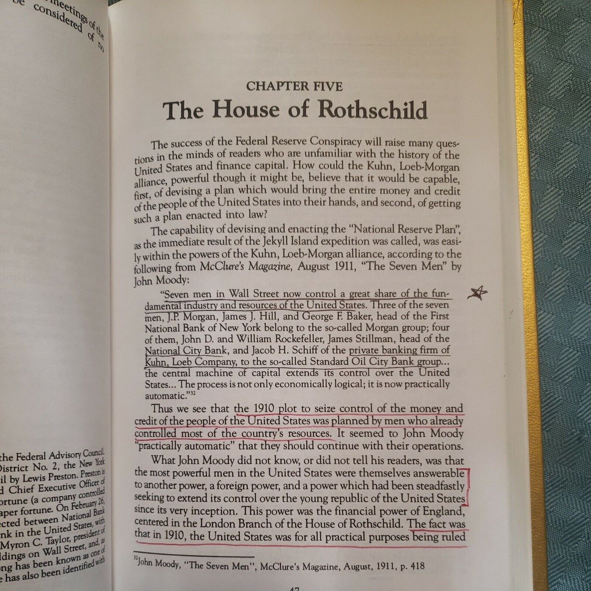 iluminatibot's tweet image. Secrets of the Federal Reserve is a documented account of the take over of US monetary policy. Mullins research can&apos;t be beat. Excellent insight into the Fed and who it really serves. Don&apos;t expect to learn this in school. Knowledge is power. Read it: amazon.com/Secrets-Federa… #ad