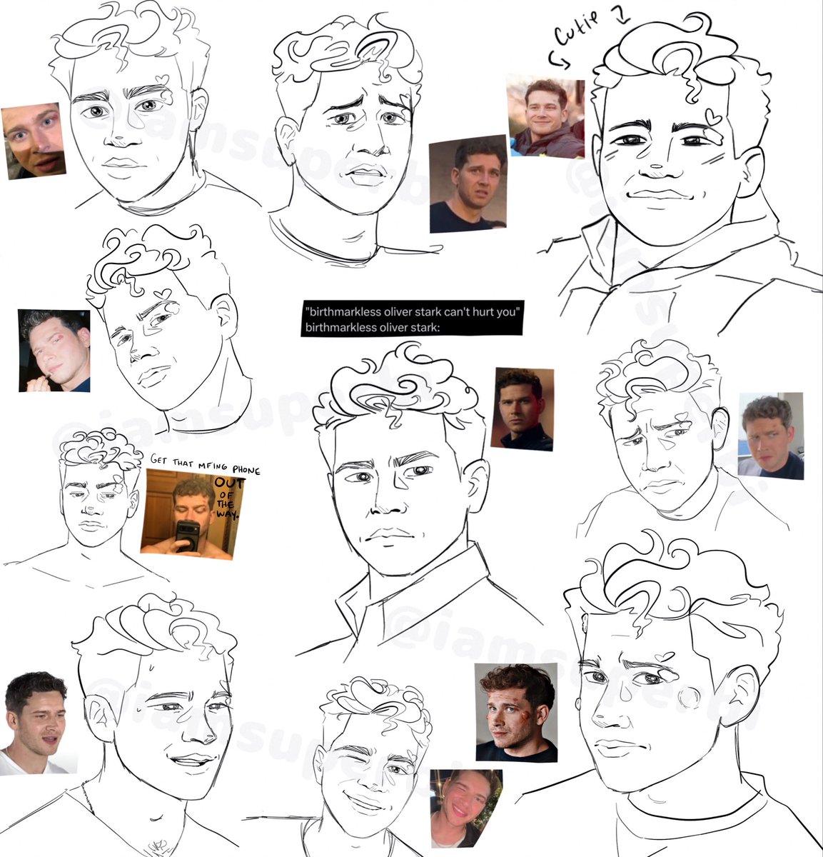 iamsuperbi's tweet photo. a very messy buck face study #911onABC https://t.co/sjH1h3iefF