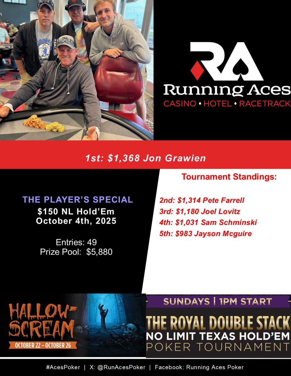 Running Aces Poker (@runacespoker) on Twitter photo 