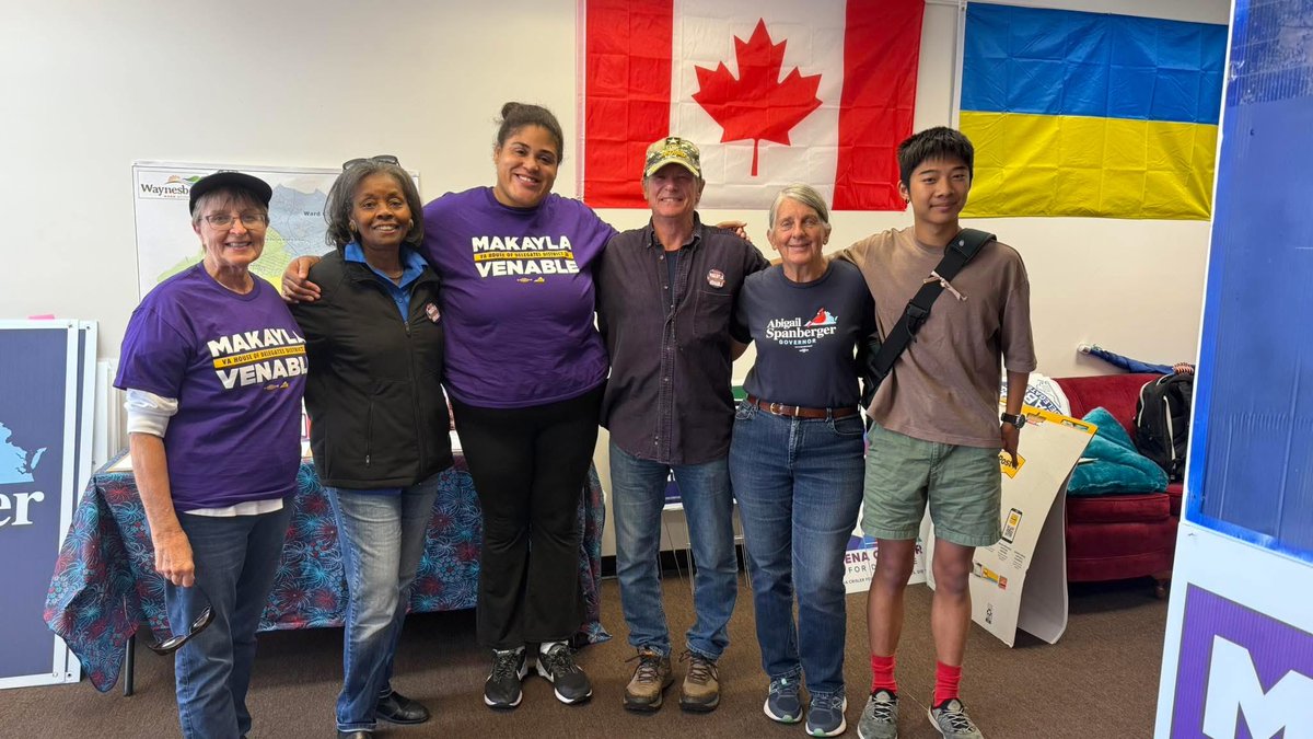 We have had great weather knocking on doors this weekend to make Democratic Party of Virginia have the success we need in November. I was proud to support Makayla Venable with Waynesboro Virginia Democrats 

Have you made your plan to vote? It’s time! #ken4va