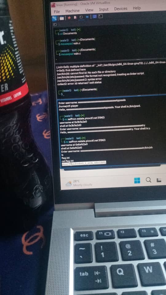 Kadex001's tweet image. Some binary for the weekend 🦅🤝
#Hacking #weekend #binary #CyberSecurity