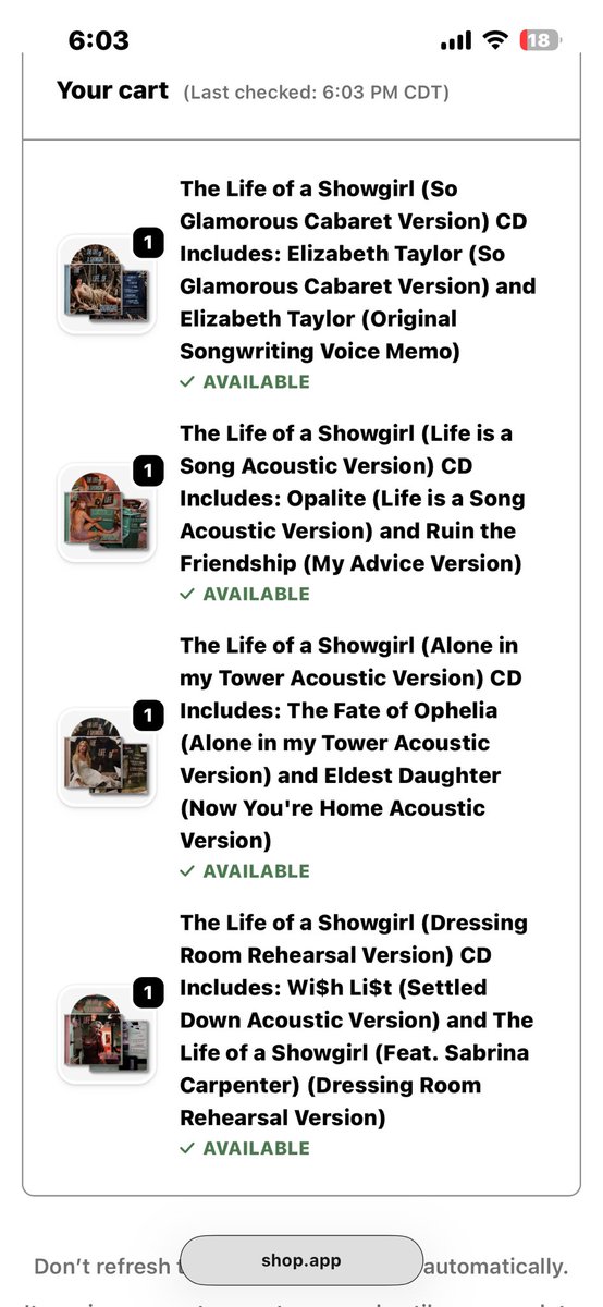 mblanton96's tweet photo. @taylornation13 @taylorswift13 Excited to listen to these !!!! I WAS ABLE TO GET ALL FOUR 🥰 https://t.co/JfRSbjvfBG