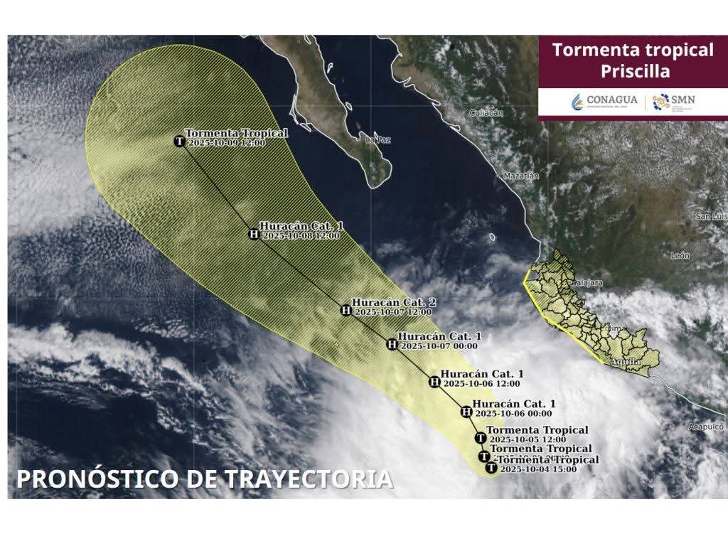 #SociedadAcapulco 
La tarde de este sábado se formó la tormenta tropical “Priscilla”, en el Océano Pacífico: Secretaría de Gestión Integral de Riesgos y Protección Civil #Guerrero

Nota completa:
facebook.com/share/p/1XADLx…