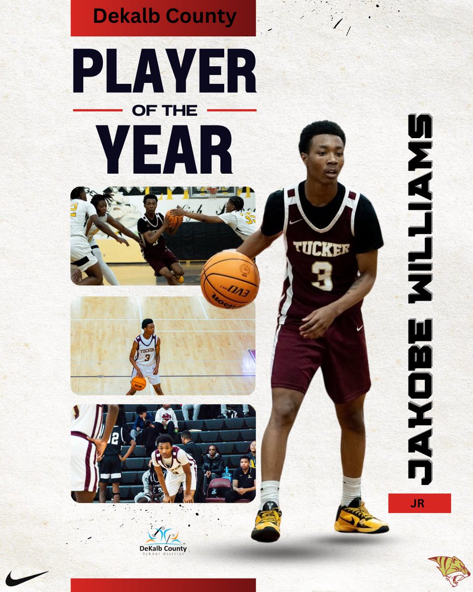 Senior Season Loading!!!.. Lats Year just memories…
JaKobe Williams
6’0 PG
C/O 2026
Tucker High School#PlayerOfTheYear