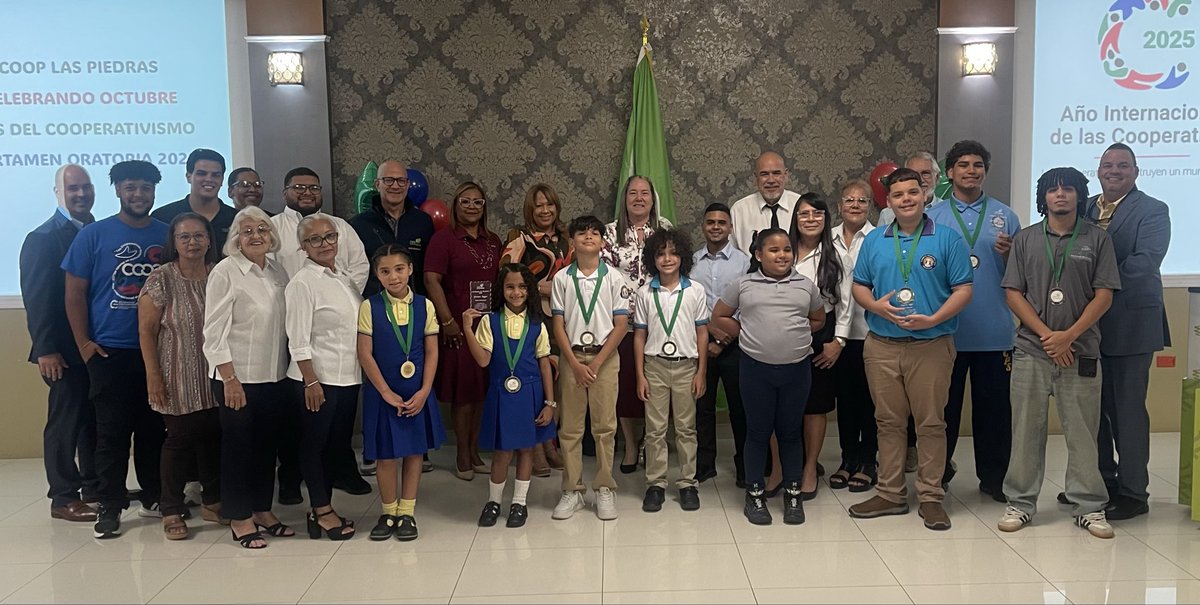 📣✨ Celebramos el Certamen de Oratoria 2025 ✨📣

En el marco del Mes del Cooperativismo, la Cooperativa de Ahorro y Crédito Las Piedras celebró con gran orgullo el Certamen de Oratoria 2025. 🎤📚

#MesDelCooperativismo #Oratoria2025 #CooperativaLasPiedras #JuventudCooperativa