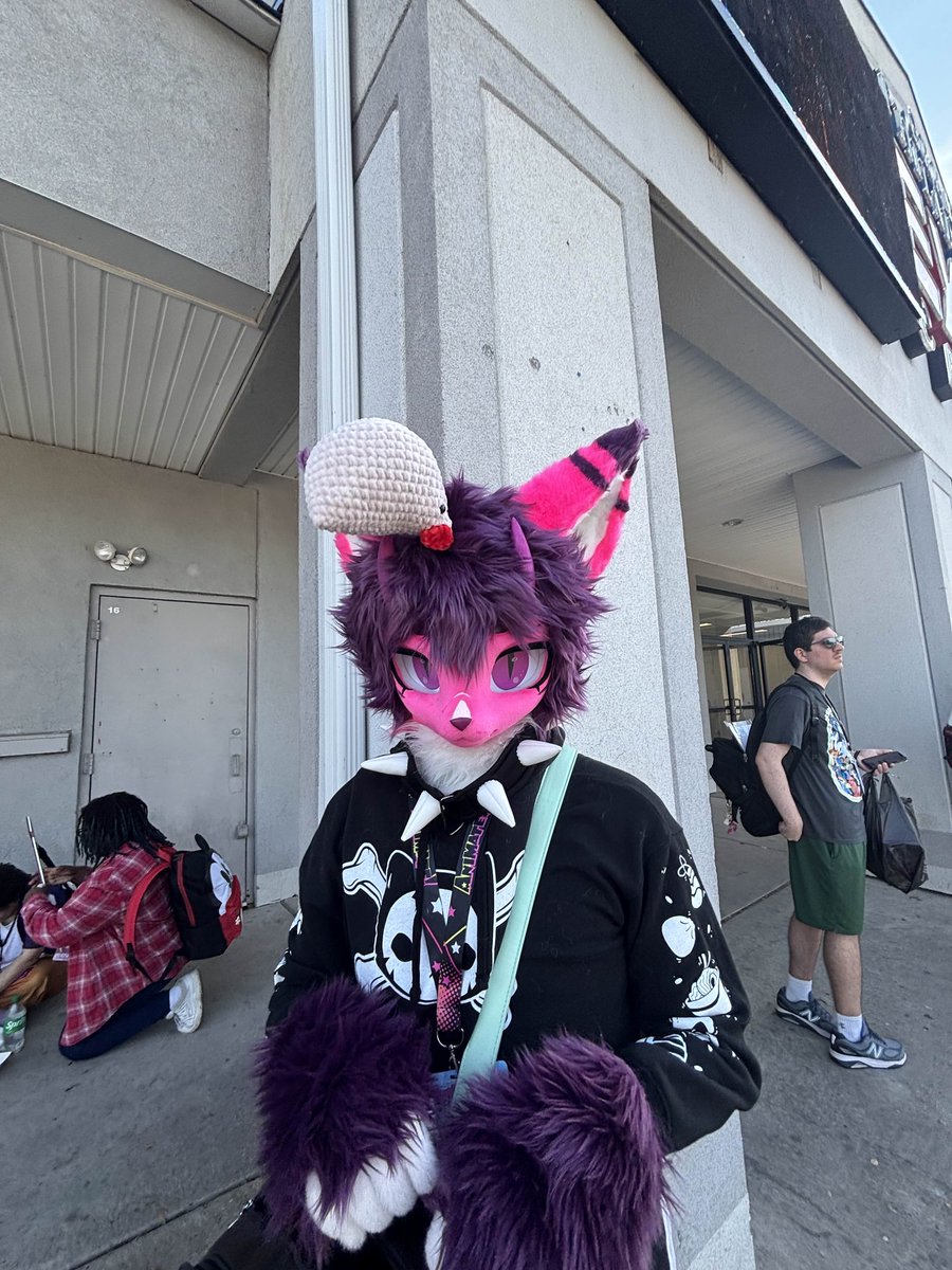 me and my chud son whom i hate 
#FursuitFriday