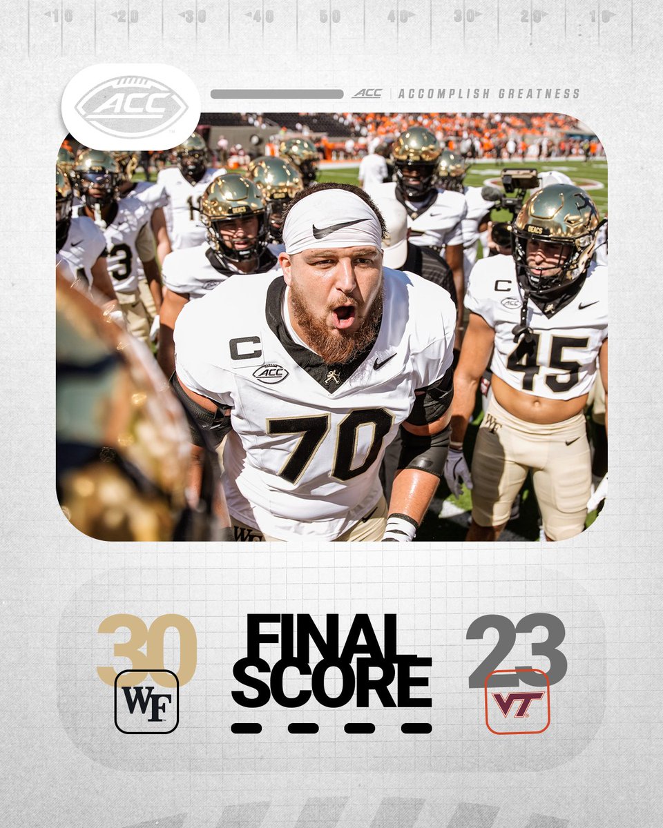 ACCFootball's tweet photo. Road 𝐖 🎩 https://t.co/MF3rWakNTR