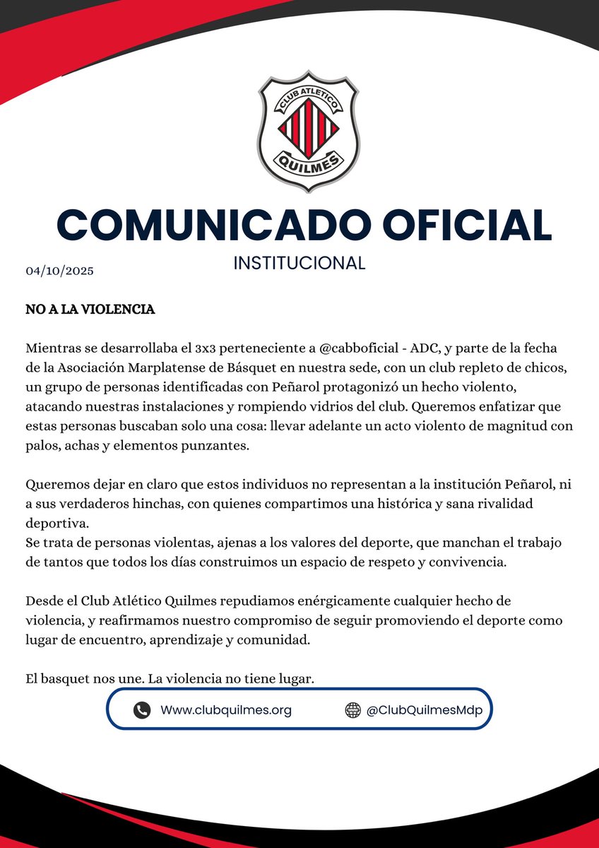 Club A. Quilmes tweet media