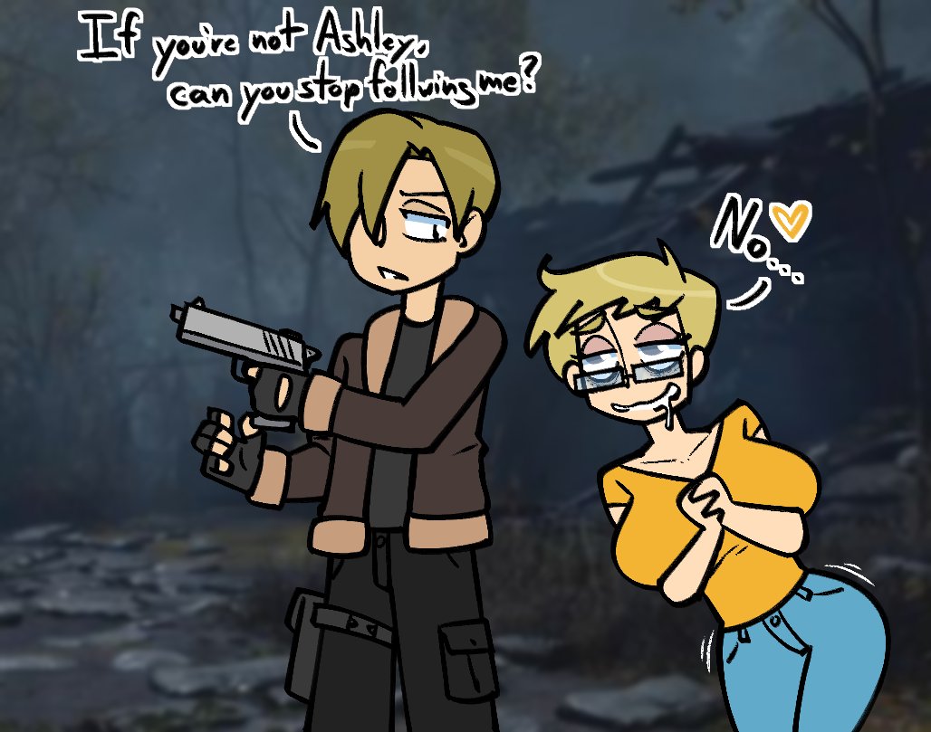 ErikaByKnight's tweet photo. Going live in a few with more Resident Evil 4 Remake.

https://t.co/N4mtyynS0X https://t.co/0XQ0AczH1t
