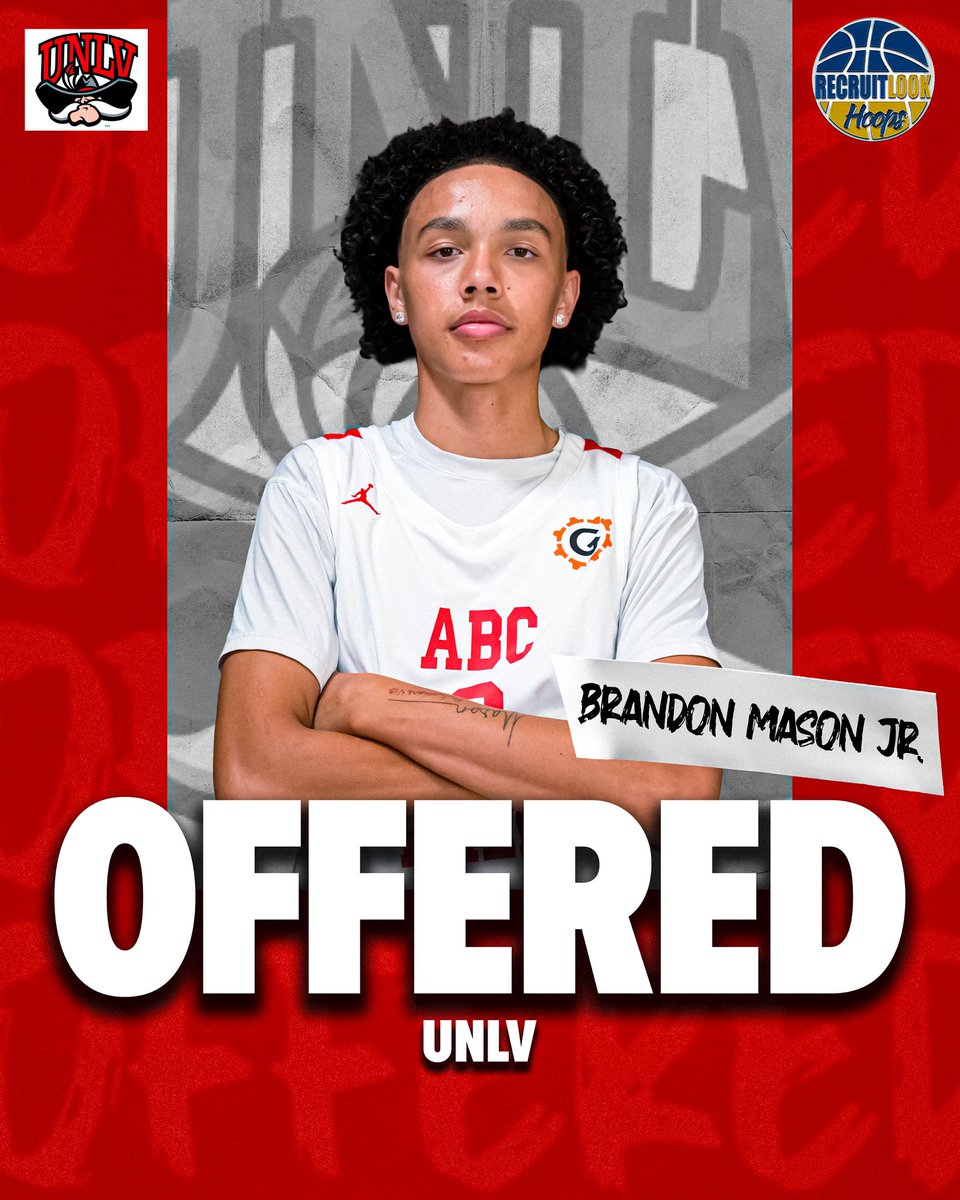 2027 ABC Spotlight - Brandon Mason Jr. <a href="/BrandonMasonJR1/">Brandon Mason J.R</a> adds 2nd offer today from UNLV #RLHoops