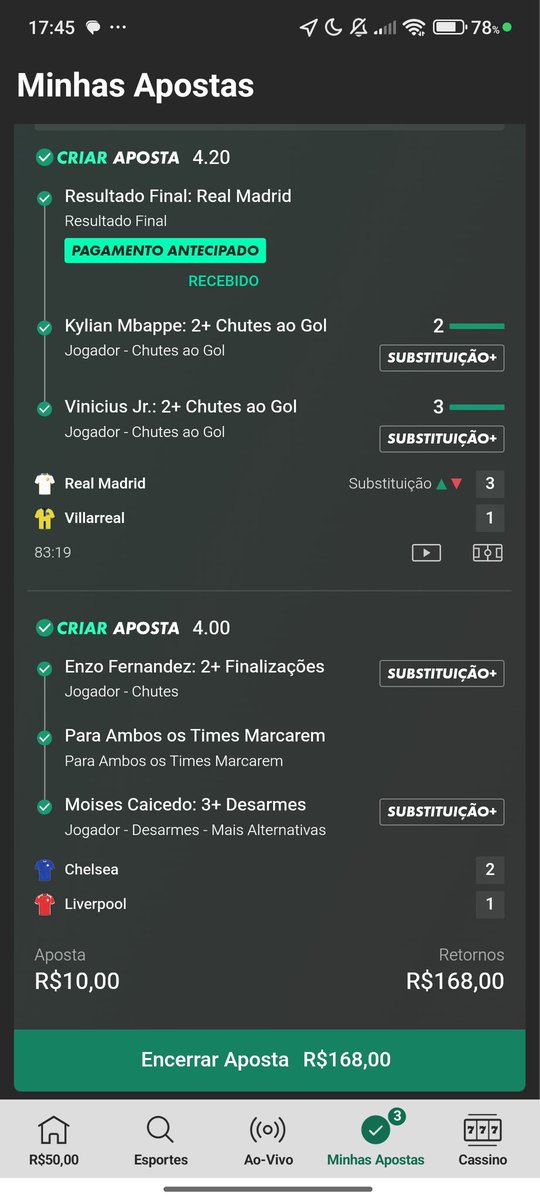 Benicius_'s tweet photo. @MTips01 Poderia ter entrado com mais, não estava tão confiante em dois chutes ao gol do Vini. https://t.co/0QcYxaa11l