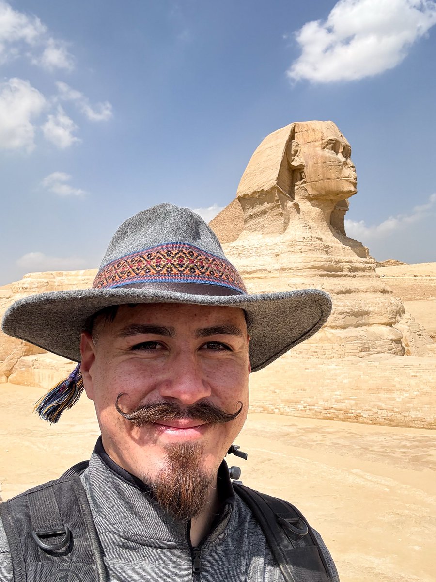 Day 2 in Egypt 🇪🇬 
Was kinda tired with my 24 hour flight b.s but the show must go on and we must try to stick to our schedule 🫡😮‍💨.. tomorrow I fly to Aswan ✈️