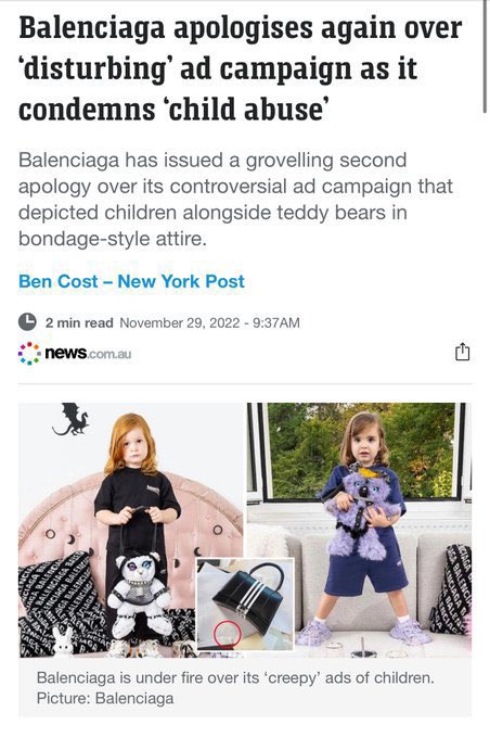 BiroNower's tweet image. Do you reckon she sees #Invisibet or #Archificial as Balenciaga’s next child model .. 🤔🤔🤔🤨