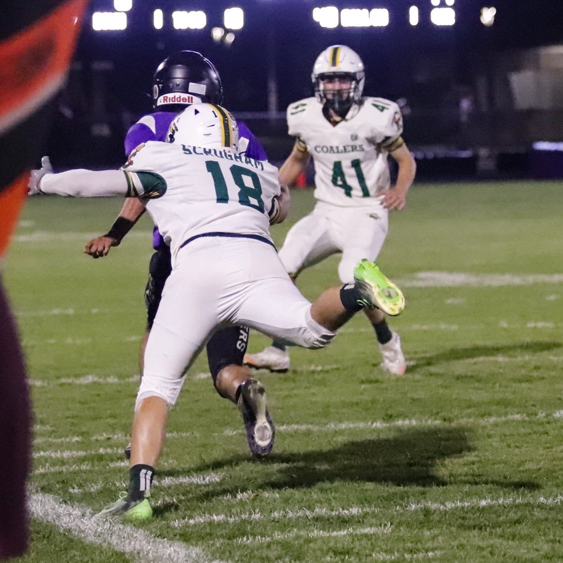 MasonHammy14's tweet photo. Week #6 and a W to officially become playoff eligible.  6 more 🏈 through the uprights.  Feeling good, getting better every week, but never satisfied.@coalercoach @Jimmy_Pop72 @consen4  @LongMatt77 https://t.co/jjUKE4T6Q5