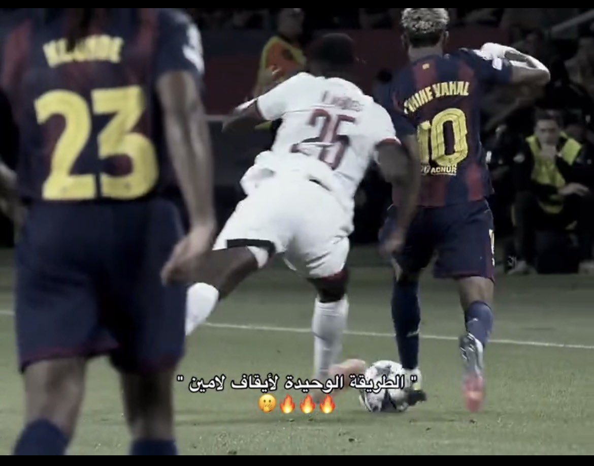 خیلیا میگن یامال تو جیب مندز بوده . من نمیدونم این چه تو جیبیه که دوتا خطای منجر به کارت زرد میکنی و اخراج نمیشی بعدشم میشه یامال تو جیبش بود😂😂.  جیمی کرگرم که فوتبال حالیش نیس بارسا فن هم متوهمه😞