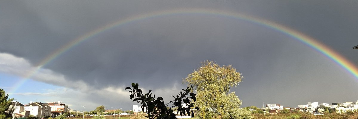 #rainbow #optics Even when you are a scientist looks magical