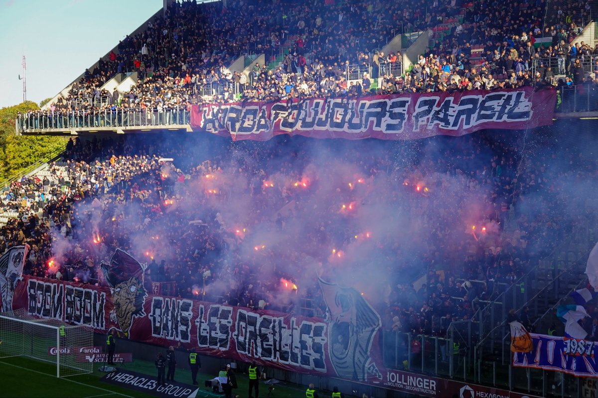 vincentr14's tweet photo. 📆21/05/2025
🏆Ligue 1 - J7
🤝FC Metz 0 - 3 Olympique de Marseille 
🏟Stade Saint-Symphorien 🇫🇷 https://t.co/M1QAHHOJFm