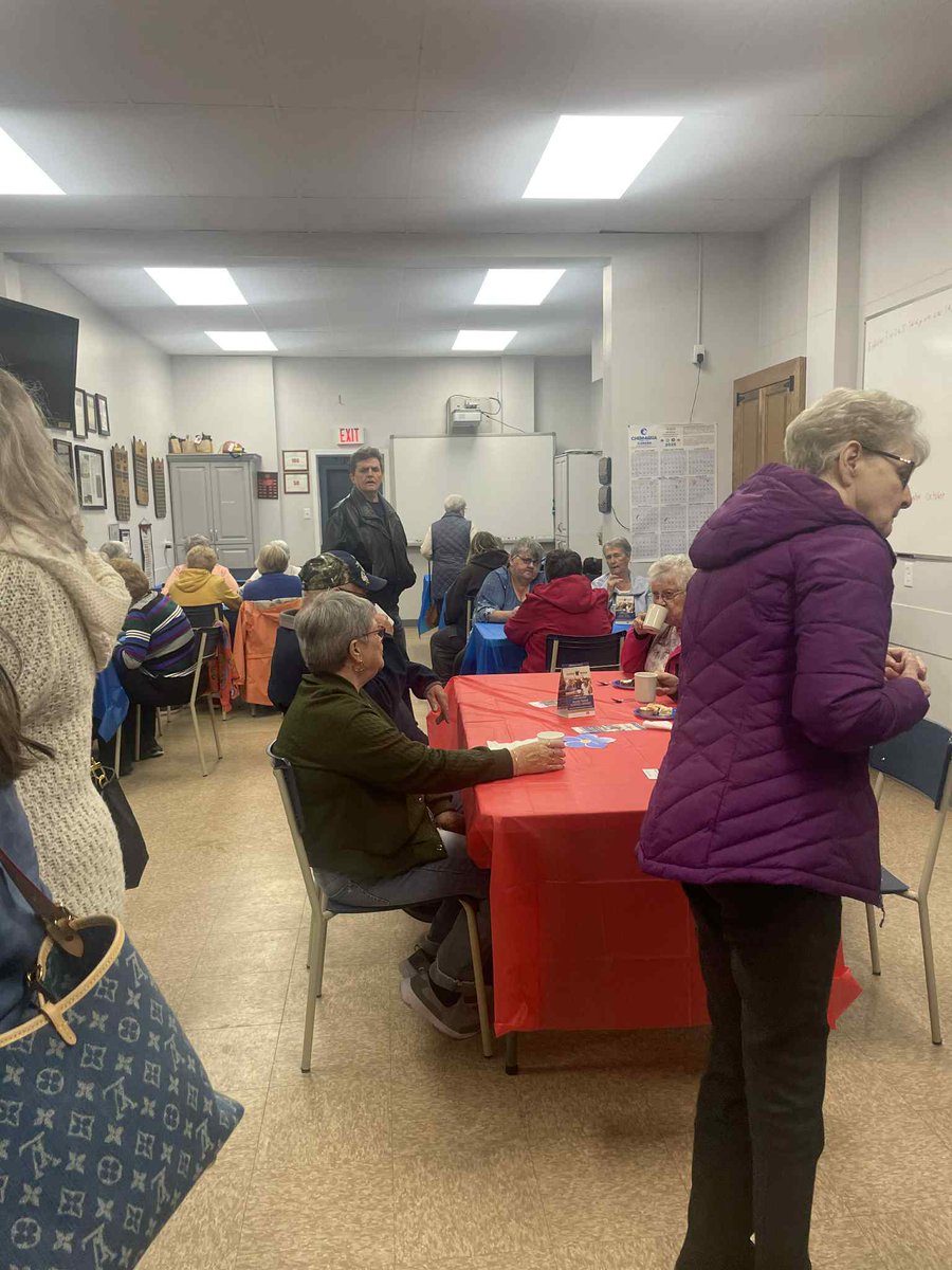 Great turnout to our Alzheimer Society Coffee Break in Botwood today <a href="/asnl2/">info@alzheimernl.ca</a>