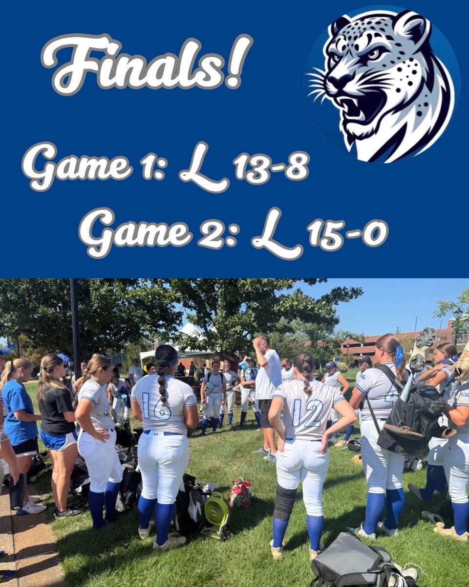 SWICSoftball's tweet image. Two tough loses today. Back at it on Oct. 19th 🤍💙 #Gobluestorm