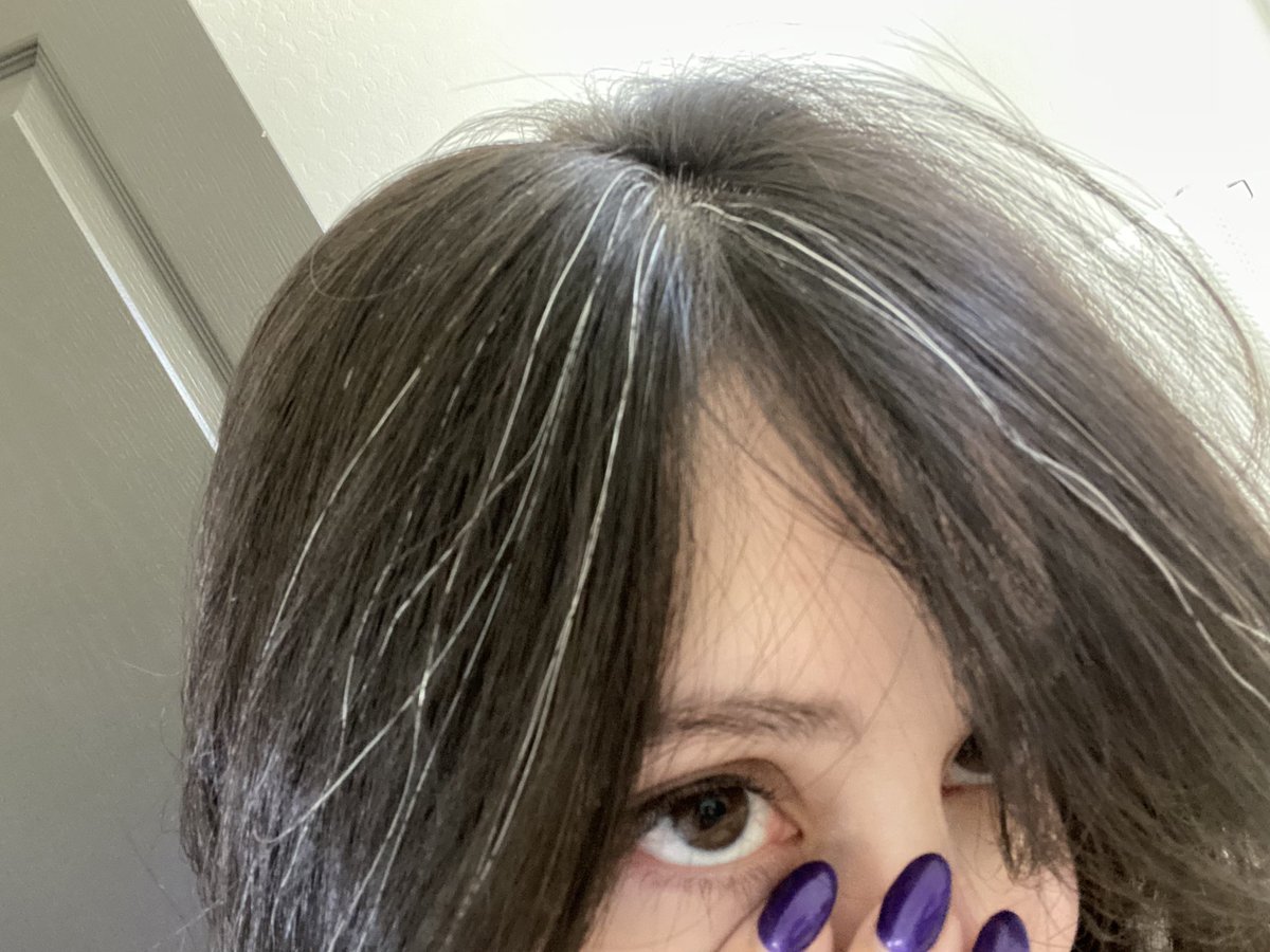 do you guys fw how much gray hair i have and refuse to dye?