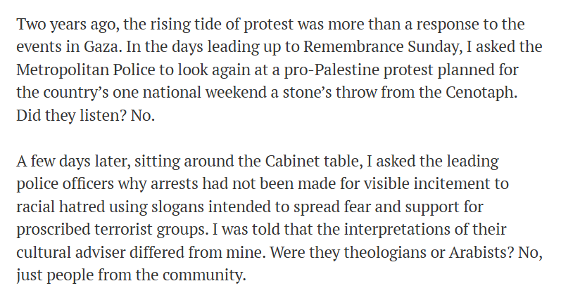 We all knew this sort of thing had been going on, but it's another thing to hear it from the Minister of State for Security at the time...