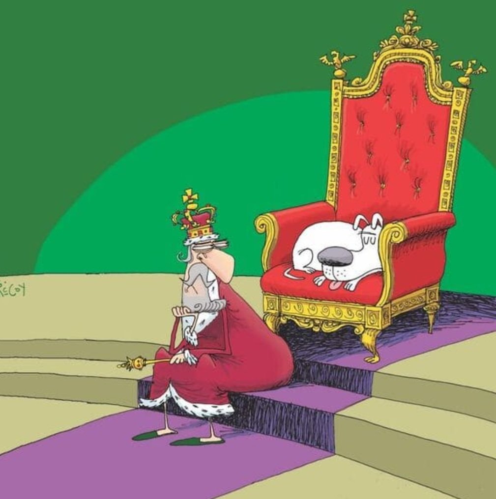 Yeah, I can remember when I was King of my castle.