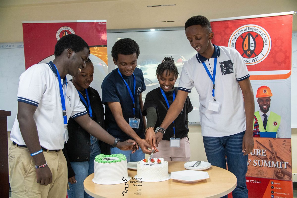 jkuatses's tweet image. Day 2! An absolute blast🥳🥳Brains buzzing, ideas flowing &amp;amp; futures glowing 💫 — and minds open? We successfully wrapped up our Techweek 5.0⚡as our sec.gen remarked ,it was a bitter sweet moment ✨
#techweek5.0 #sesjkuat #nextgenengineering