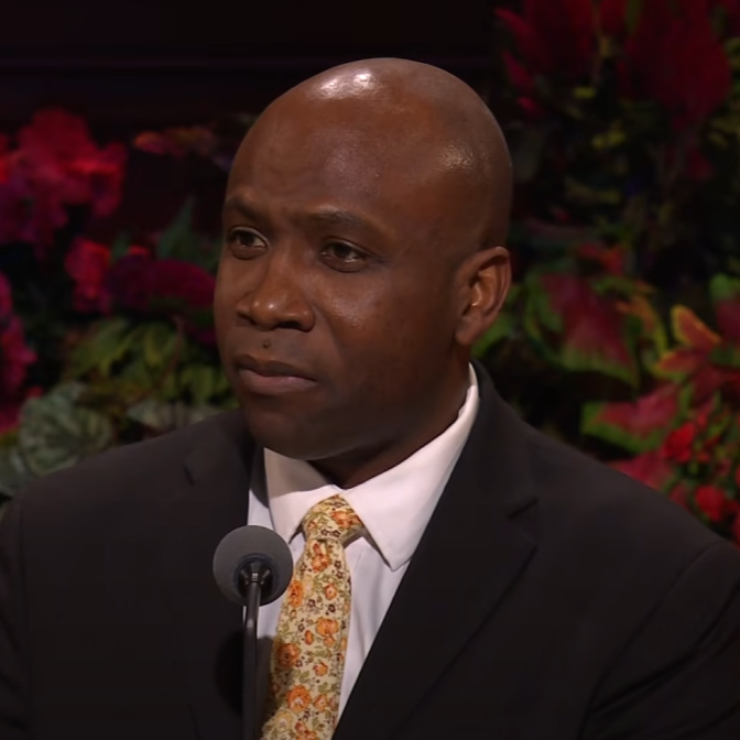 TheCougChron's tweet photo. A testimony is not given for temporary use. This gift from our loving Heavenly Father is meant to be eternal because the Giver is eternal.

- Kevin G. Brown

#GeneralConference https://t.co/f0rdAHiOB6