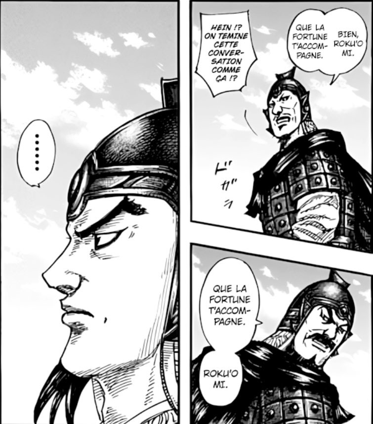 mel2sa__'s tweet photo. J’ai kiffé la discussion entre les généraux de Tou. Il y a vraiment cette touche de nostalgie qui ressort, surtout avec l’évocation Ouki #KINGDOM852 https://t.co/bGGHdQ02h9