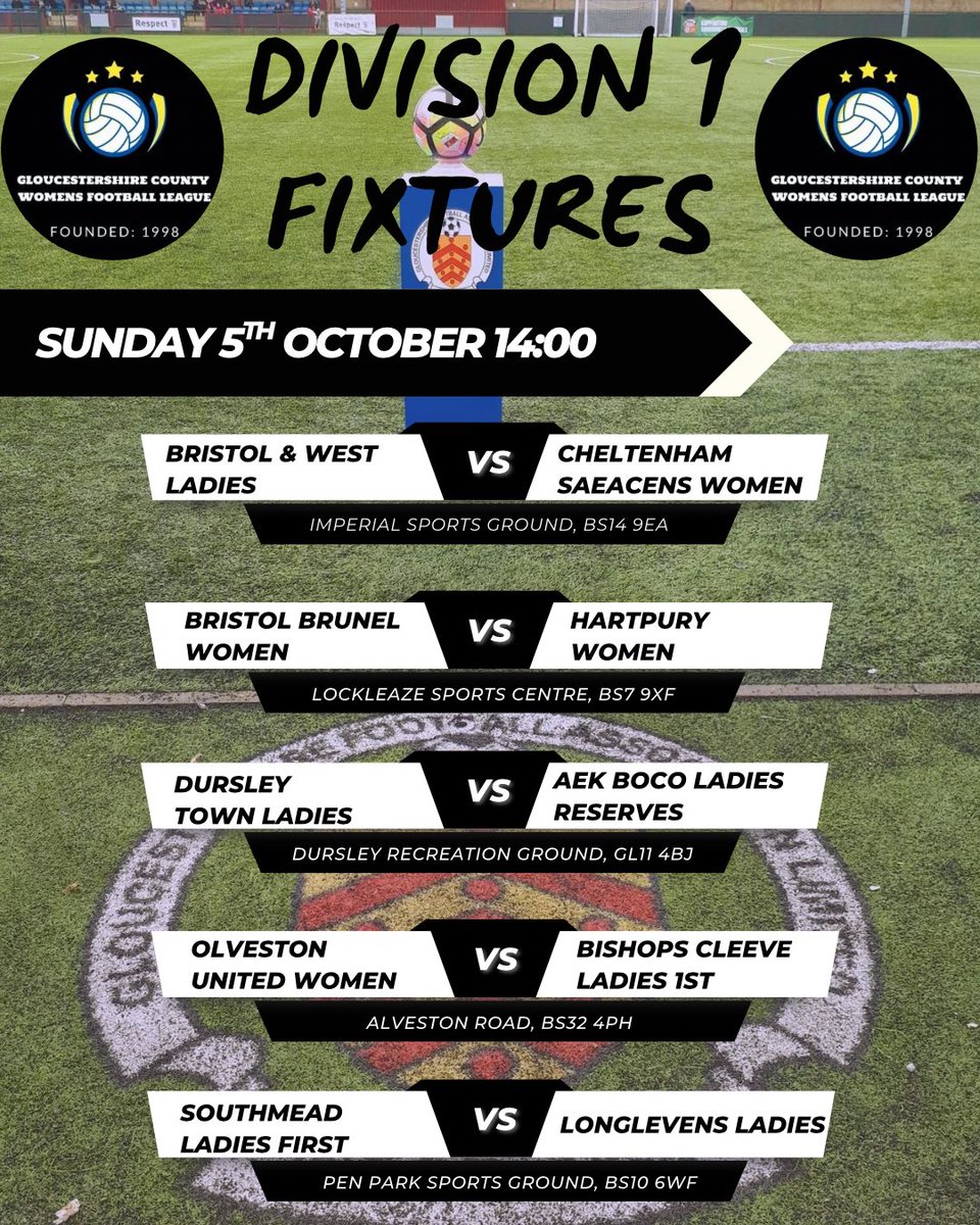 Glos County Womens Football League tweet media
