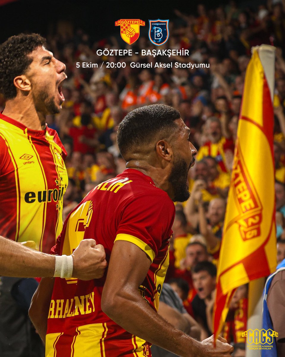 Haydi Bastır Şanlı Göztepe💛❤️