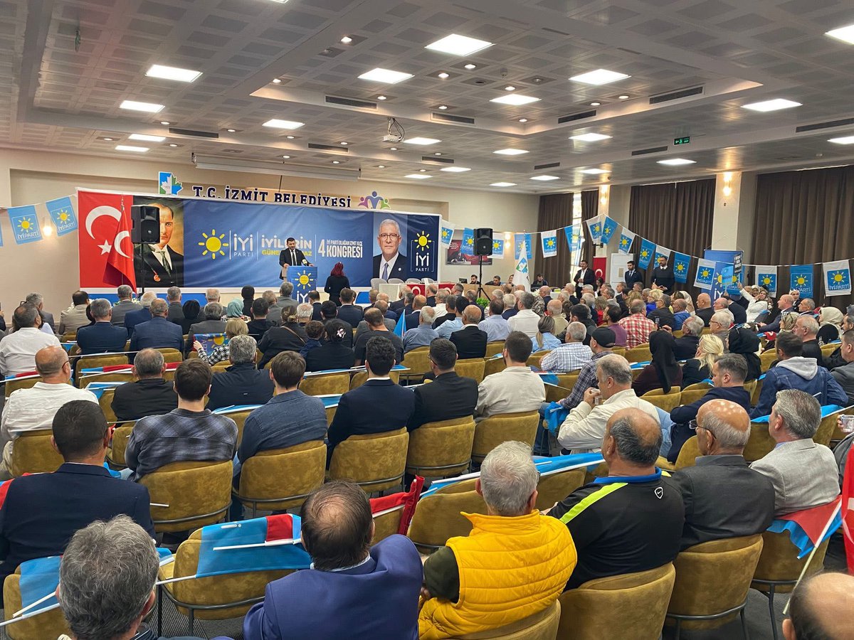 HalukTamyuksel's tweet photo. İYİ Parti İzmit İlçe Teşkilatımızın 4. Olağan Kongresi’ni büyük bir coşku ve birlik içinde gerçekleştirdik.

Katılımlarıyla güç veren misafirlerimize,
kongremizin örnek şekilde yürütülmesini sağlayan
Divanımız’a,
yol arkadaşlarıma ve her daim yanımda olan aileme teşekkür ederim. https://t.co/h6nhcoba7O